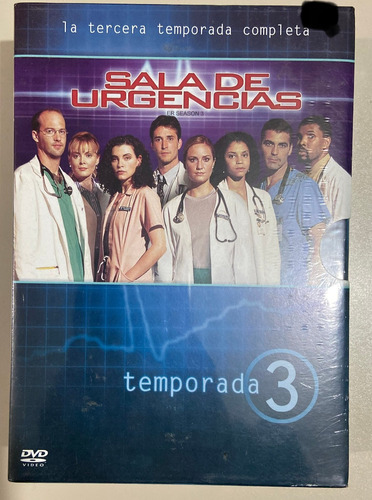 Er Sala De Urgencias Temporada 3 Dvd Nuevo Original Sellado