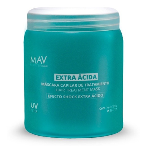 Mascara Extra Acida Efecto Shock 1kg Mav Baño Crema