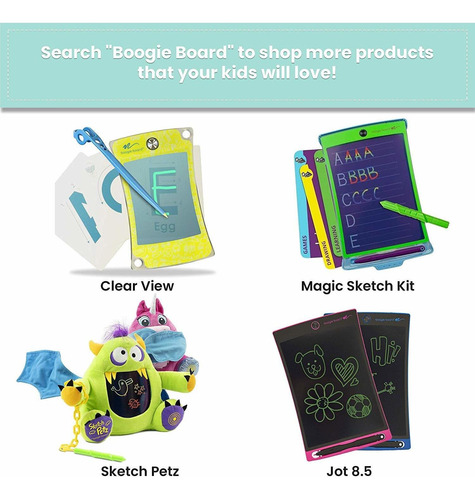 Boogie Board Tableta De Dibujo Para Niños | Juego N Traza El