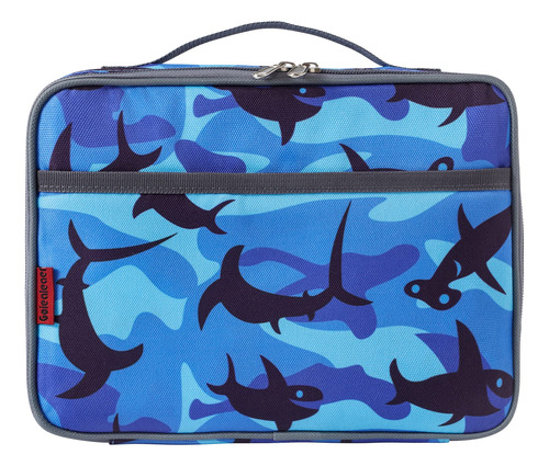 Lele Golai Lonchera Azul Para Amantes De Los Tiburones, Bols