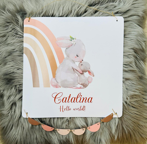 Cartel Para Clínica Bebé Bienvenida Baby Shower