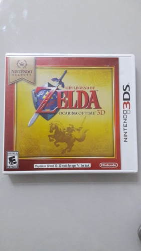 The Legend Of Zelda Ocarina Of Time 3d - 3ds Lacrado Fabrica