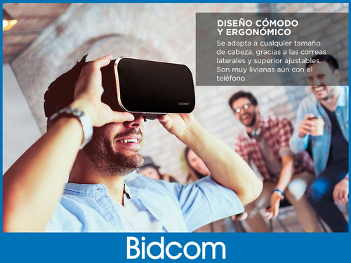 Lentes Realidad Virtual Vr Box Gafas Gadnic Pro + Joystick
