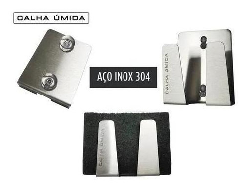 Imagem 3 de 7 de Porta Esponja Inox Com Ventosa Suporte P/ Pias E Cubas
