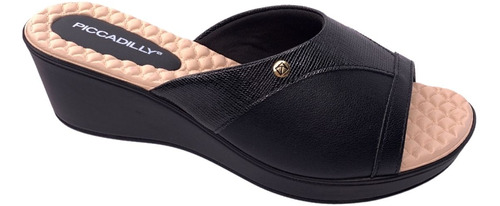 Tamanco Feminino Piccadilly Anabela Chinelo Slides 540340 Pr