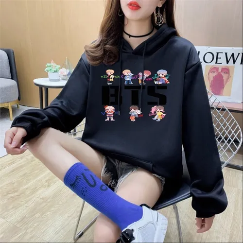 Bershka bts hoodie sale