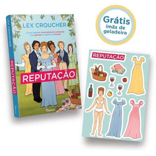 Reputação + brinde, de Croucher, Lex. Editora Rocco Ltda, capa mole em português, 2022