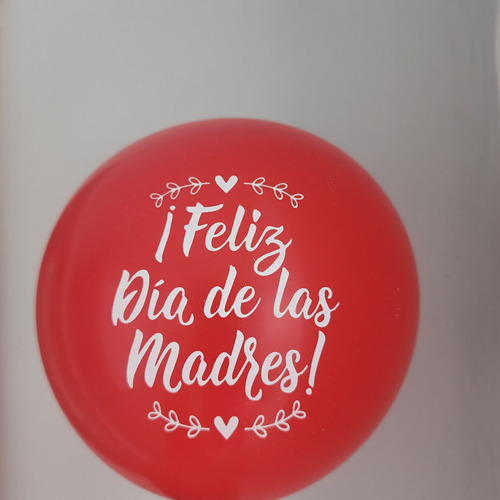 Globos Estampados Personalizados Del Dia De La Madres