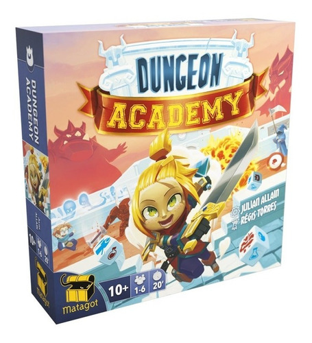 Juego De Mesa Dungeon Academy Bureau Muy Lejano