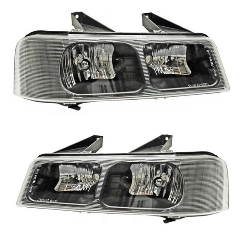 Par De Faros Chevrolet Van Express 2011-2012-2013-2014 Lujo