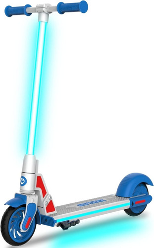 Scooter Electrico Para Niños Diseños Led Color Azul Gotrax