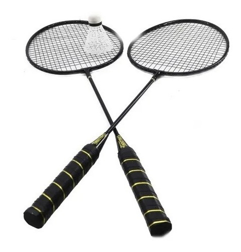 10 Set De 2 Raquetas Badminton Incluye 1 Gallito