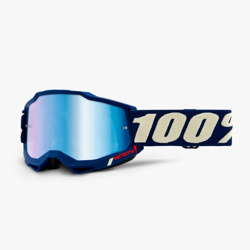 Goggles Motocross Enduro 100% Accuri 2 Deepmarine Mica Azul