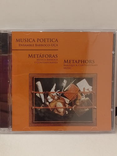 Ensamble Barroco Uca Música Poética Cd Nuevo 