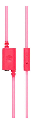 Audífono Squads200 Cable Manos Libres Infantil Rosa Motorola