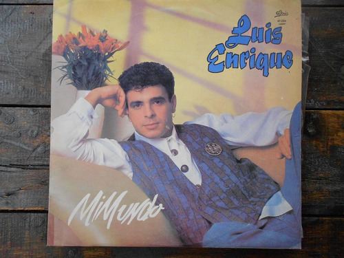 Luis Enrique Mi Mundo Lp Vinilo Promo Ex