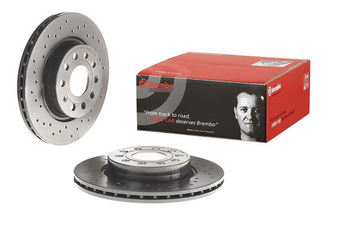 Discos Brembo Xtra Volkswagen Golf 1.4 Fsi 2004-2005 D Par