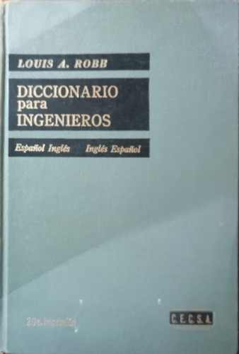 Diccionario Para Ingenieros (español-inglés Inglés-español)