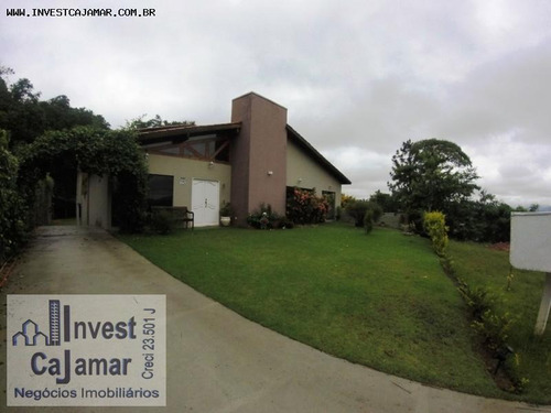 Imagem 1 de 14 de Casa Ampla E Diferenciada Em Condomínio Fechado Em Cajamar