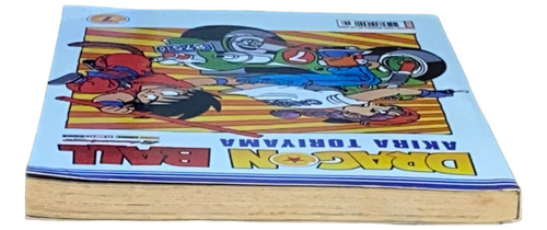 Dragon Ball Nº 7 - Versão Antiga Com Miolo Em Papel Jornal (pisa-brite) - Editora Panini - Capa Mole - 2013 (Usado)