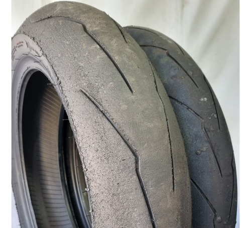 Par De Pneu Super Corsa Sc V3 140/110 Original Usado (Usado)