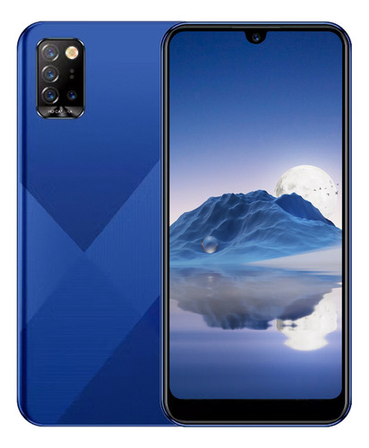 Twl T3 Celular Dual Sim 4g Lte 32gb Ram 3gb 6.1 Pulgadas Smartphone Con Reconocimiento Facial 4500mah  Azul