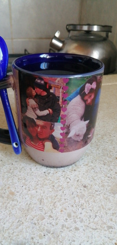 Imagen 2 de 5 de Regalos Personalizados, Taza Mágica Y Comun,almohadón. Etc