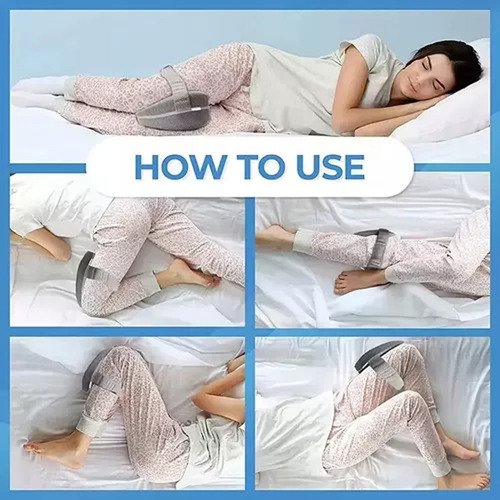 X Almohada De Rodilla Para Dormir De Lado, Cojín Ergonómico