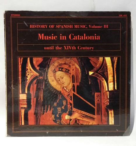 Music In Catalonia, Musica En Cataluña, S. Xiv, Lp, Excelent