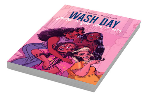 Wash Day Para o que der e vier de Jamila Rowser Vol 1 Geektopia capa mole