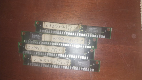 Memoria Ram Simm 4x1mb 30 Pinos Goldstar E114072 9236 Gs2 (Usado)