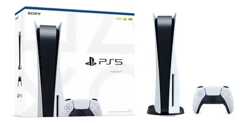 Playstation 5 Ps5 Mídia Física Branco + Jogo Fifa/ Fc 26