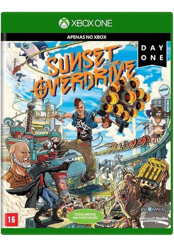 Sunset Overdrive Day One Edition Xbox One Mídia Física