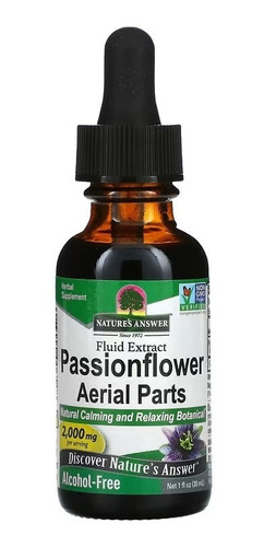 Nature's Answer Passion Flower Pasiflora Líquido 30ml