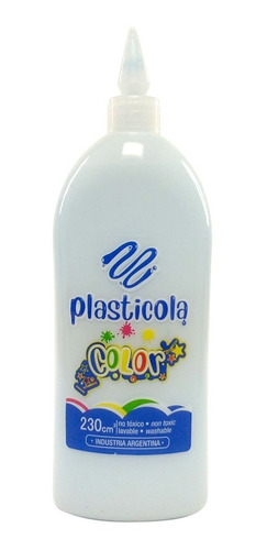 Plasticola Color Celeste Pastel Adhesivo 230c 2124 Canalejas