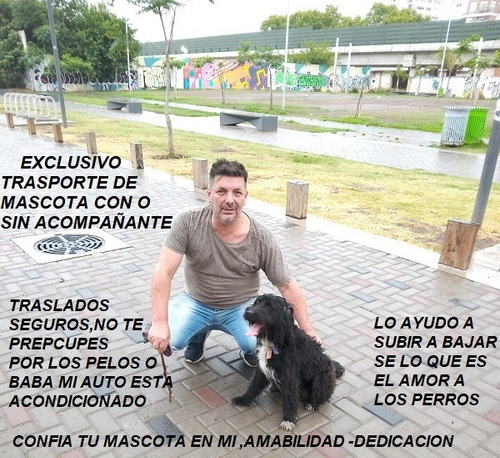 Imagen 9 de 10 de Traslado De Mascotas Transporte De Mascotas Taxi Remis Caba