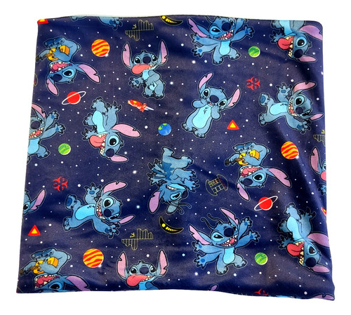 Cuellito Polar Disney Stitch Cuello Infantil Lic Original