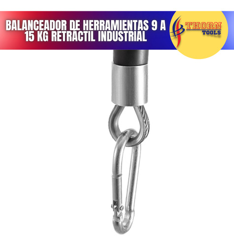 Balanceador De Herramientas 9 A 15 Kg Retráctil Industrial
