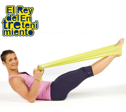 Set Banda Elástica X3 Resistencias Theraband Yoga - El Rey