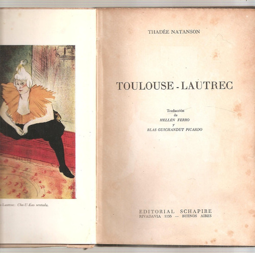 Toulouse-lautrec Thadee Natanson Schapire