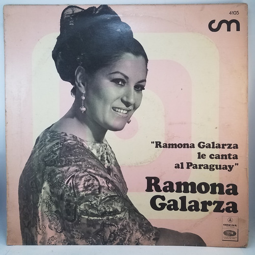 Ramona Galarza - Le Canta Al Paraguay - Vinilo Lp
