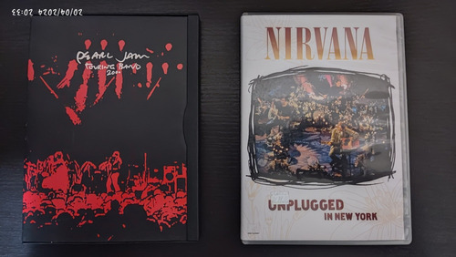 Nirvana, Pearl Jam Dvd