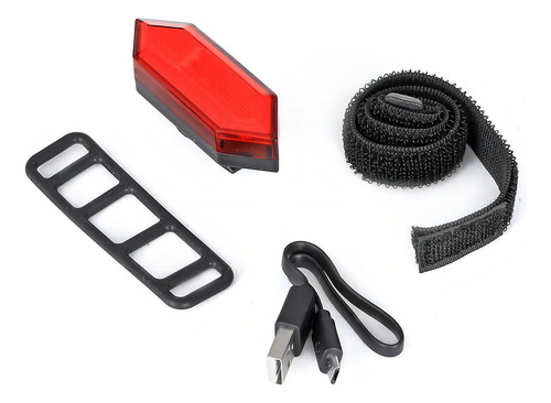 Sinalizador Traseiro De Bicicleta Rontek Usb Led Cob 100 Lúm