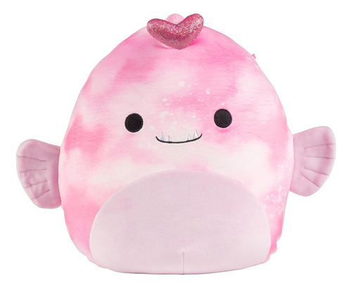 Peluche Squishmallows Sy Pez Rape Corazón 19cm Original