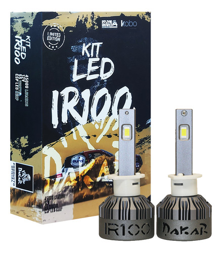 Kit Focos Led Irx - Chip Led Csp Canbus Auto Rally Dakar