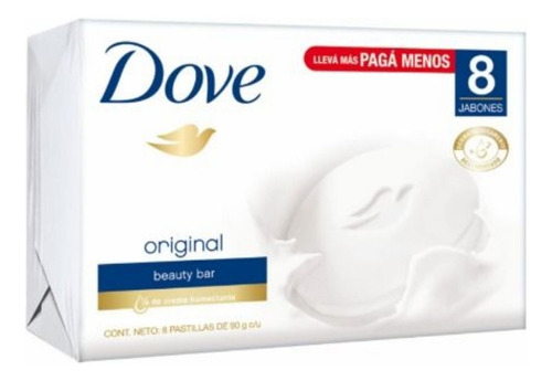 Jabón Dove Original 8 U X 90 G