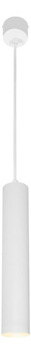 Lámpara De Techo Colgante Illux Dh-5101 6w Altura Ajustable Estructura Blanco
