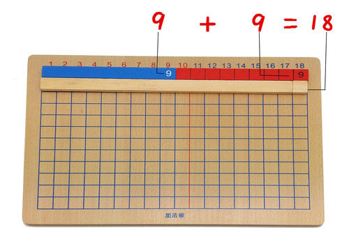 Tablero De Suma Y Resta, Juguetes Matemáticos, Material Para