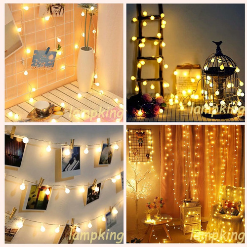 Luces Navideñas Serie Led 10 M Guirnaldas Exteriores