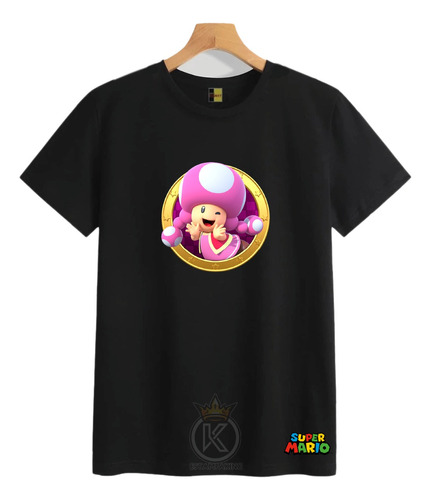 Polera Toadette - Toad - Mario Bros - Nintendo - Estampaking